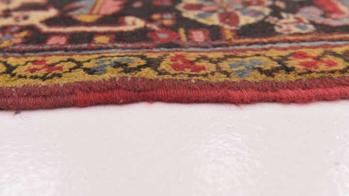 7' 5 x 10' 7 Hand Knotted Heriz Persian Wool Rug