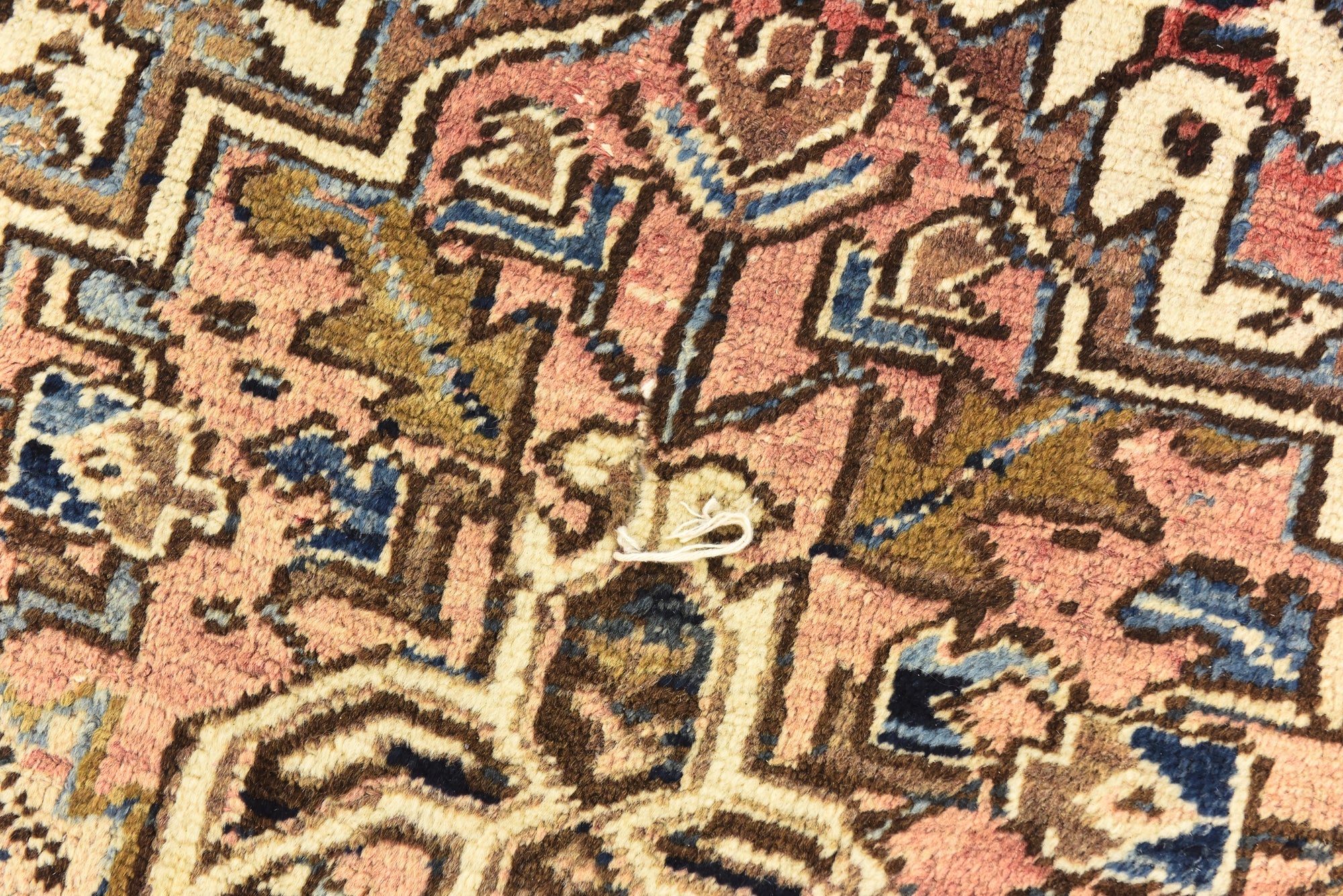 Detail image 13 of 17: 7' 7 x 10' 10 Hand Knotted Heriz Persian Wool Rug
