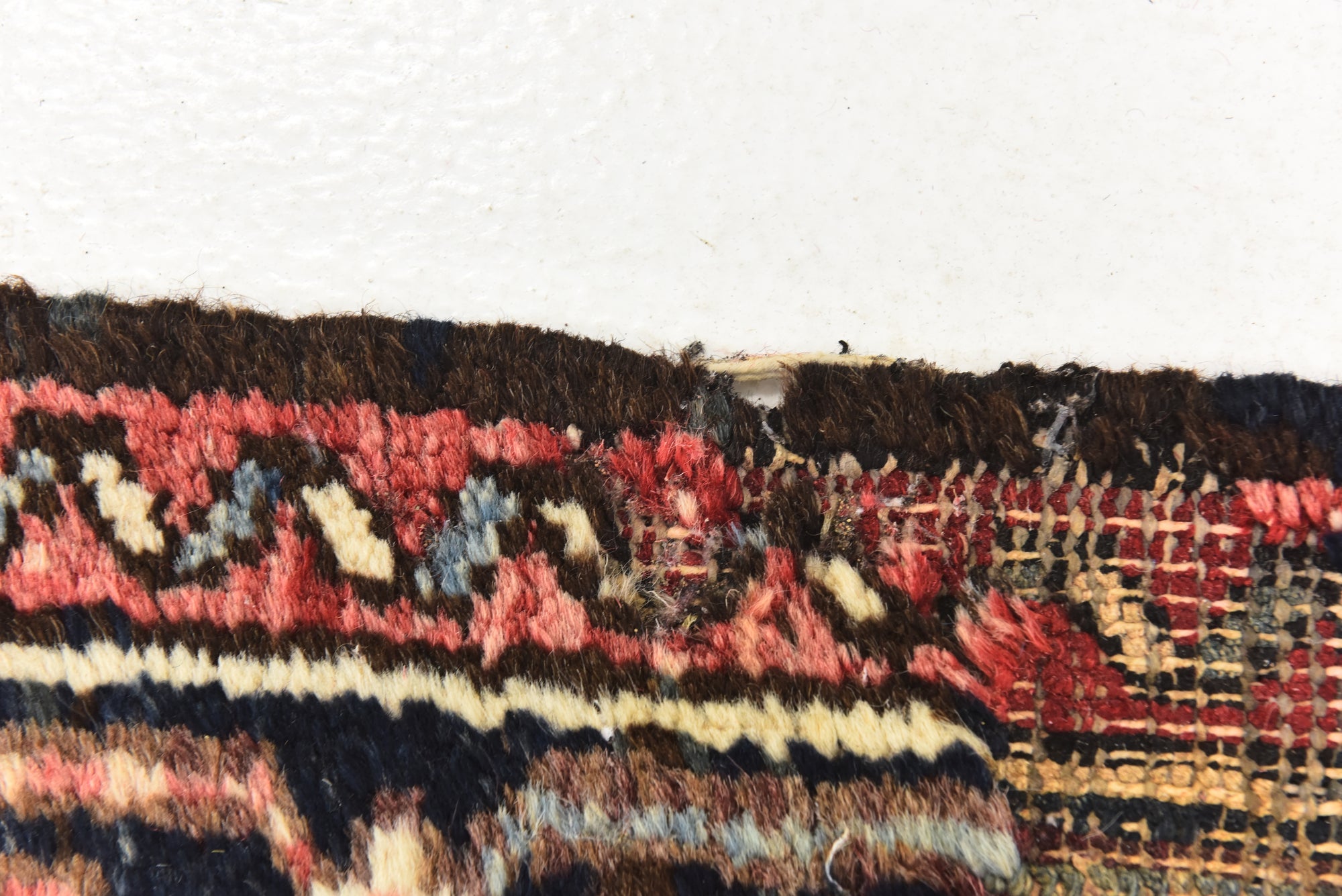 Detail image 15 of 17: 7' 7 x 10' 10 Hand Knotted Heriz Persian Wool Rug
