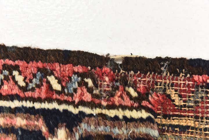 7' 7 x 10' 10 Hand Knotted Heriz Persian Wool Rug