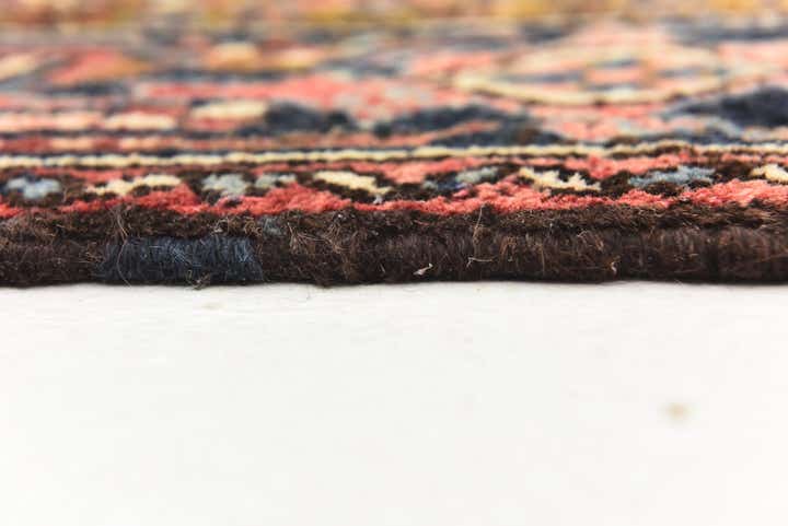 7' 7 x 10' 10 Hand Knotted Heriz Persian Wool Rug