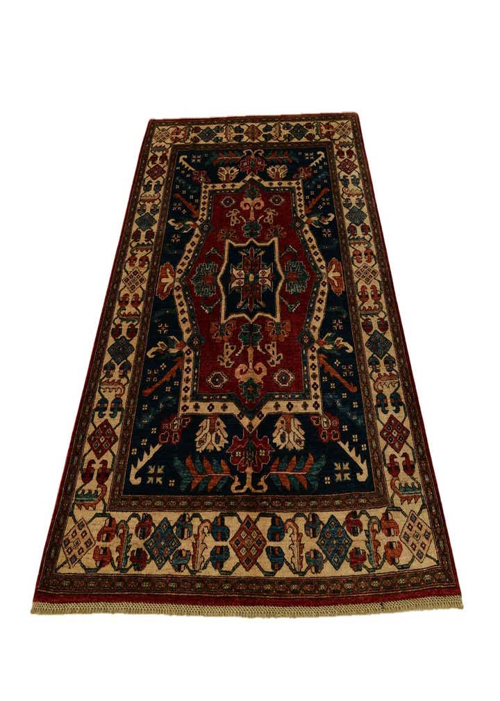 5' 9 x 8' 1 Hand Knotted Heriz Rug