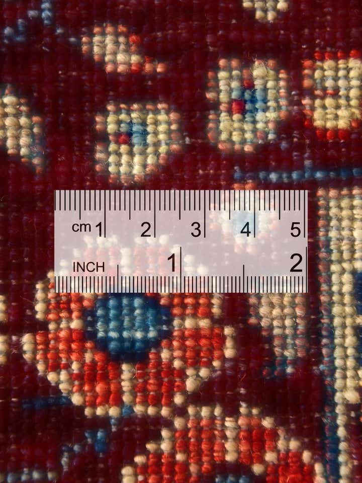 6' 6 x 9' 8 Hand Knotted Heriz Rug