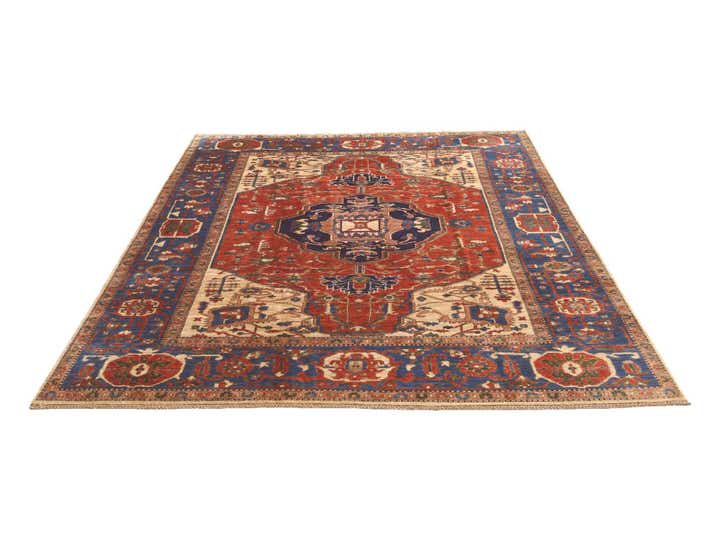 8' x 9' 11 Hand Knotted Heriz Rug