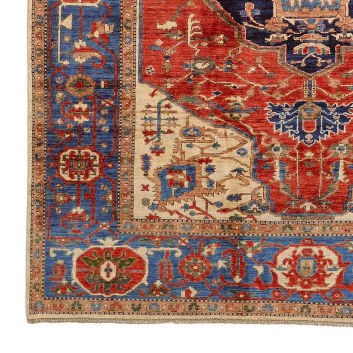 8' x 9' 11 Hand Knotted Heriz Rug