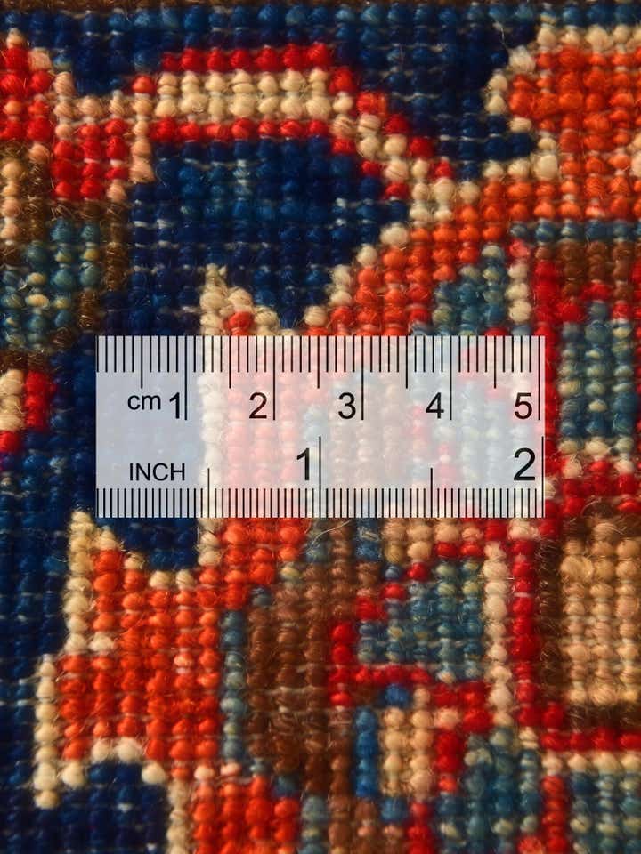 6' 11 x 9' 10 Hand Knotted Heriz Rug