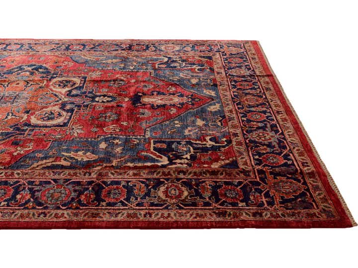 6' 10 x 9' 9 Hand Knotted Heriz Rug