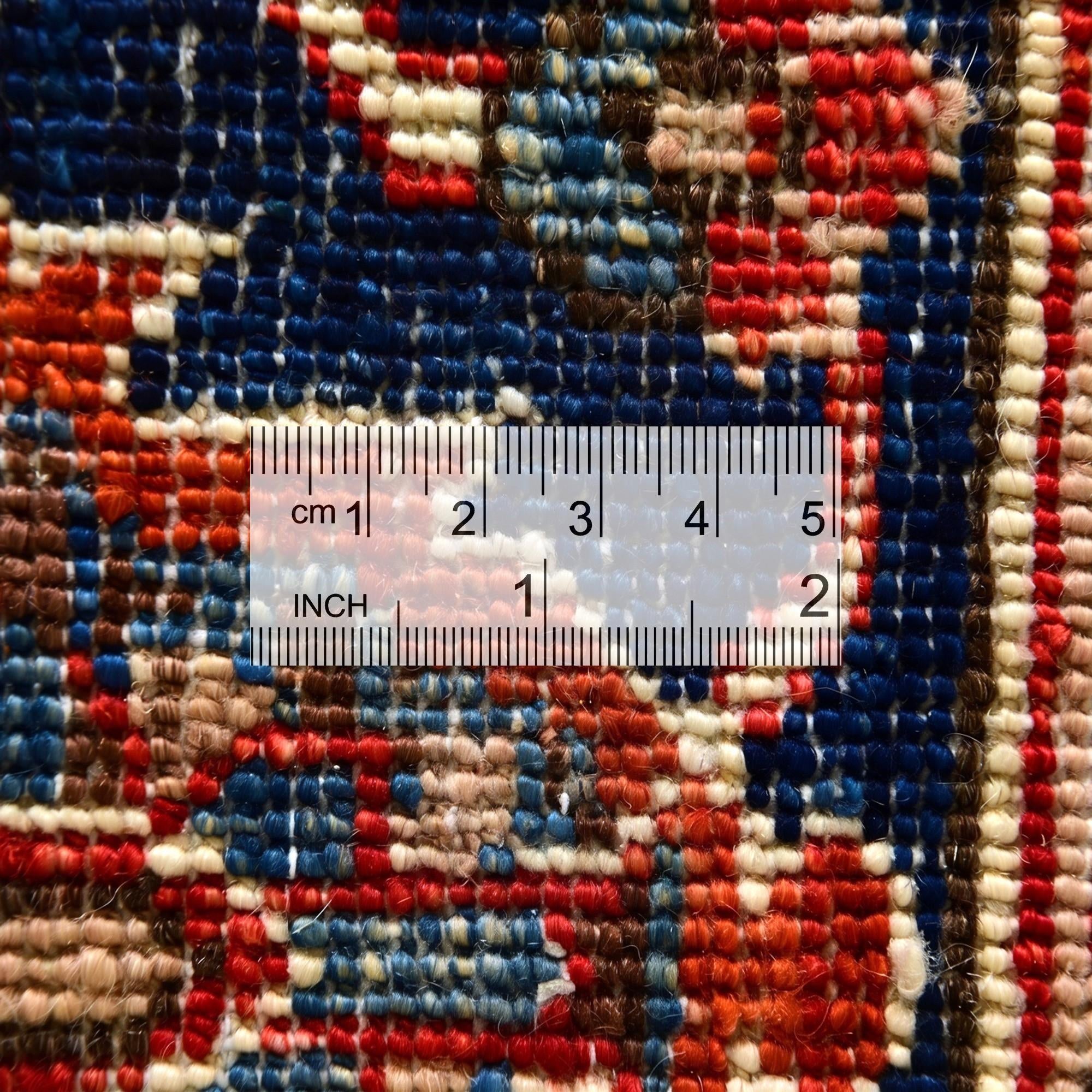 6' 10 x 9' 9 Hand Knotted Heriz Rug
