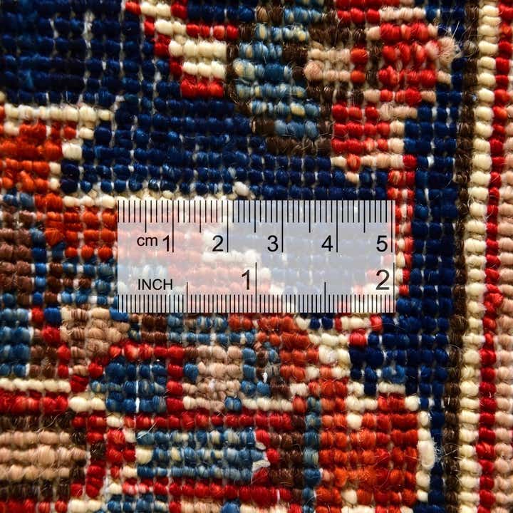 6' 10 x 9' 9 Hand Knotted Heriz Rug