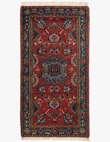 3' x 5' 7 Hand Knotted Heriz Wool Rug