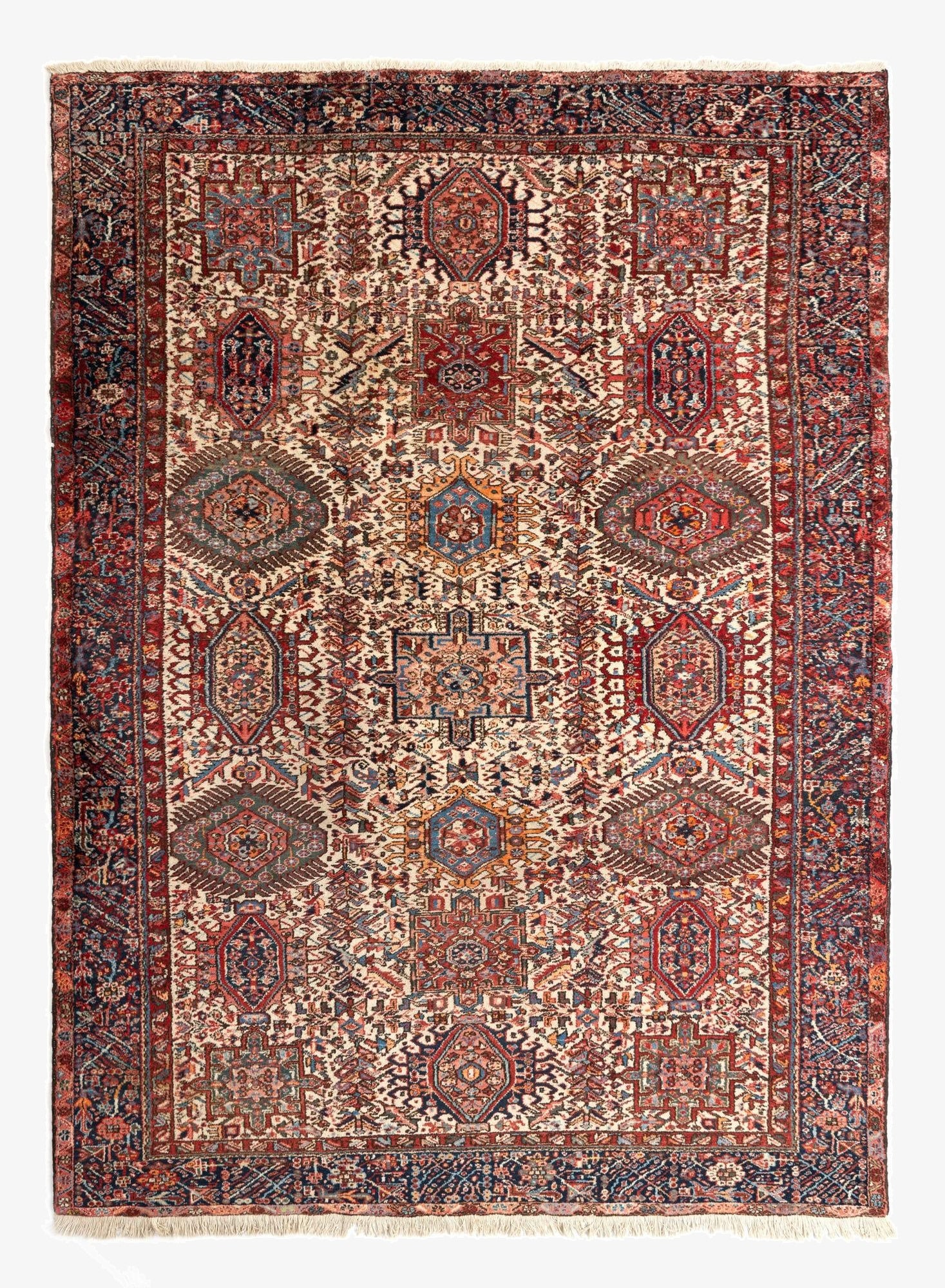 7' 10 x 11' 2 Heriz Wool Rug