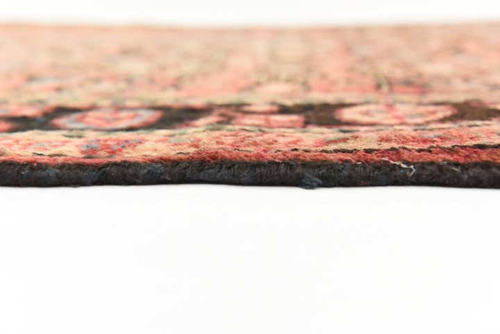 3' 8 x 7' 3 Hand Knotted Hossainabad Persian Wool Rug