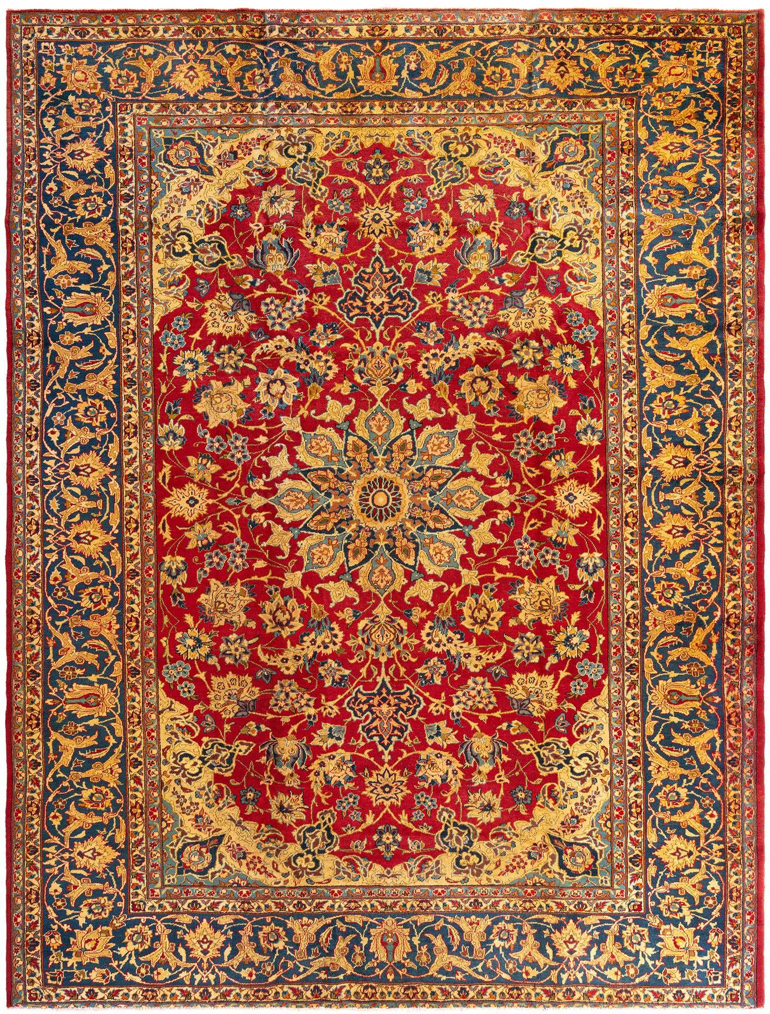 8' 11 x 12' Hossainabad Rug