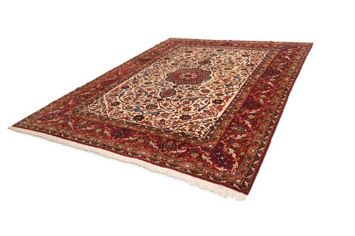10' 2 x 12' 10 Hossainabad Wool Rug