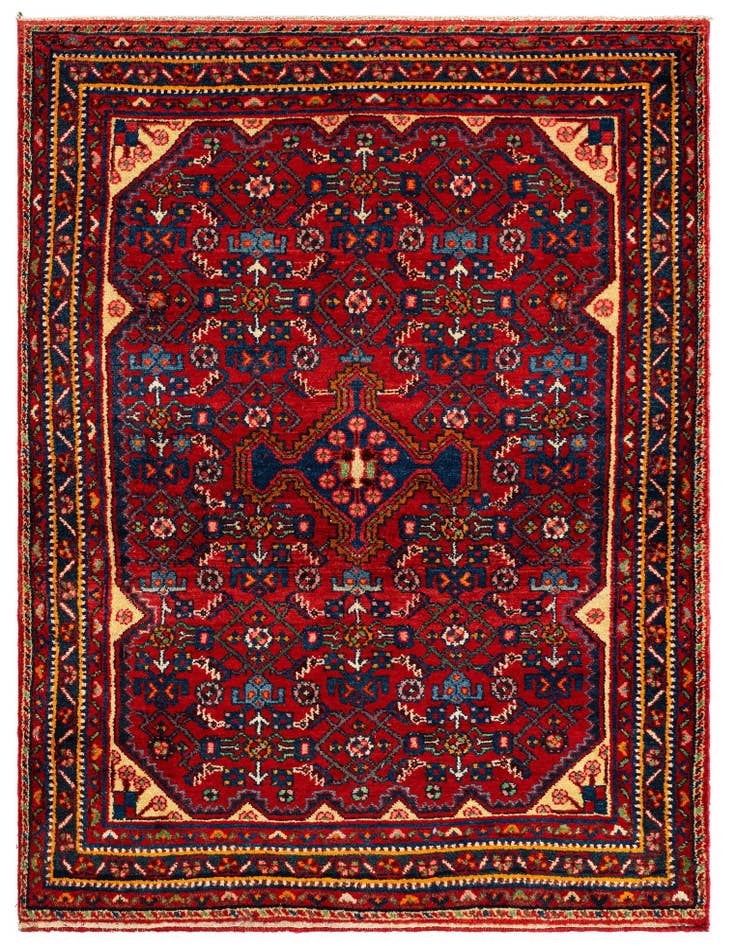 Detail image of 3' 10 x 5' 1 Hossainabad Rug