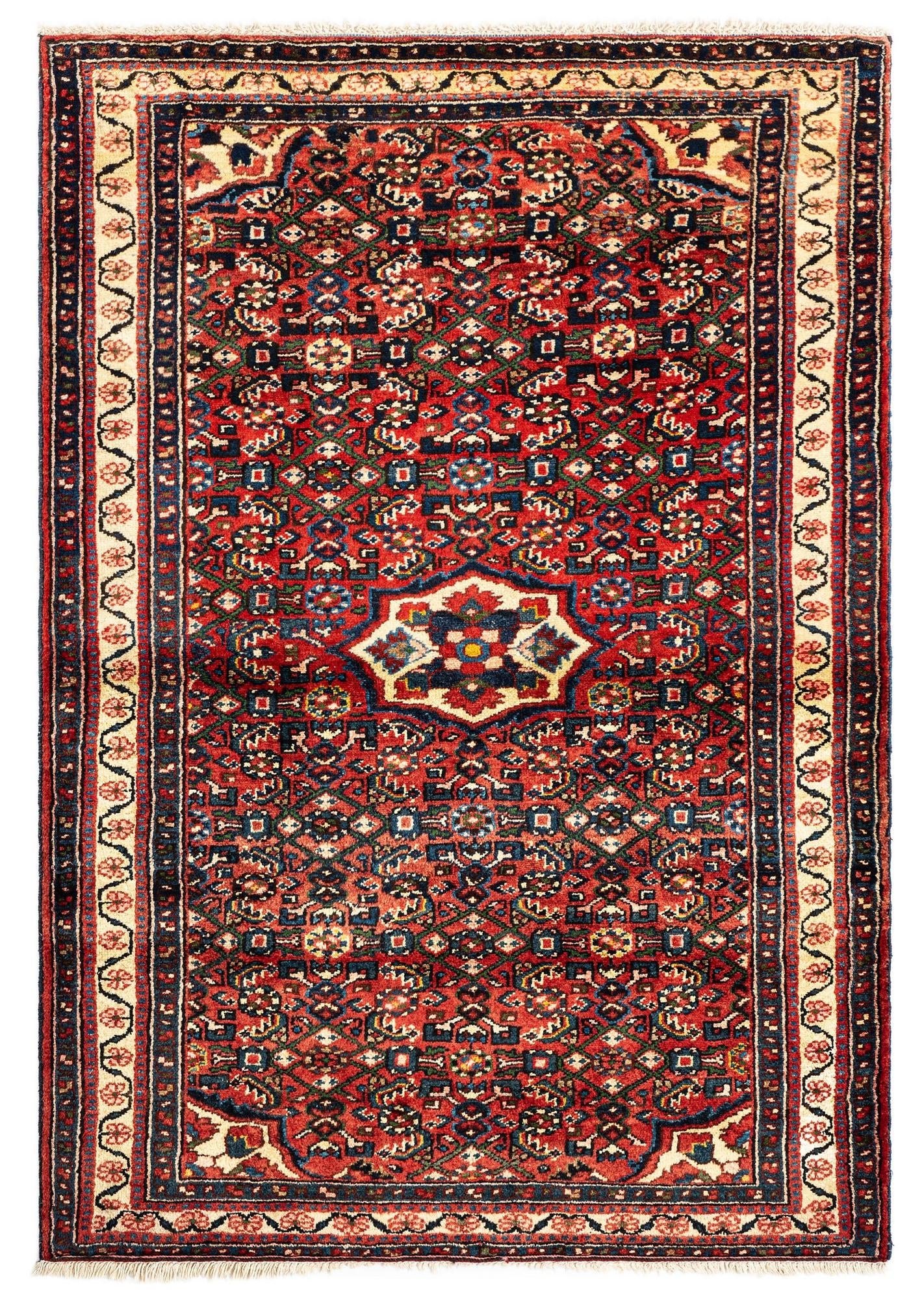 3' 8 x 5' 3 Hossainabad Rug