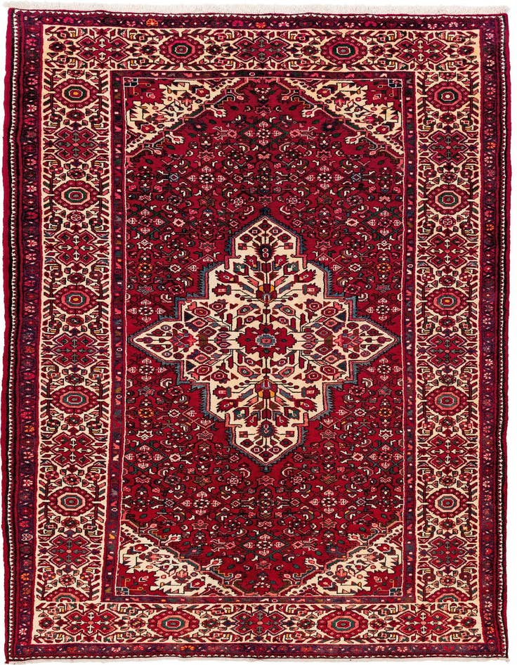 Detail image of 5' 5 x 10' 1 Hossainabad Rug