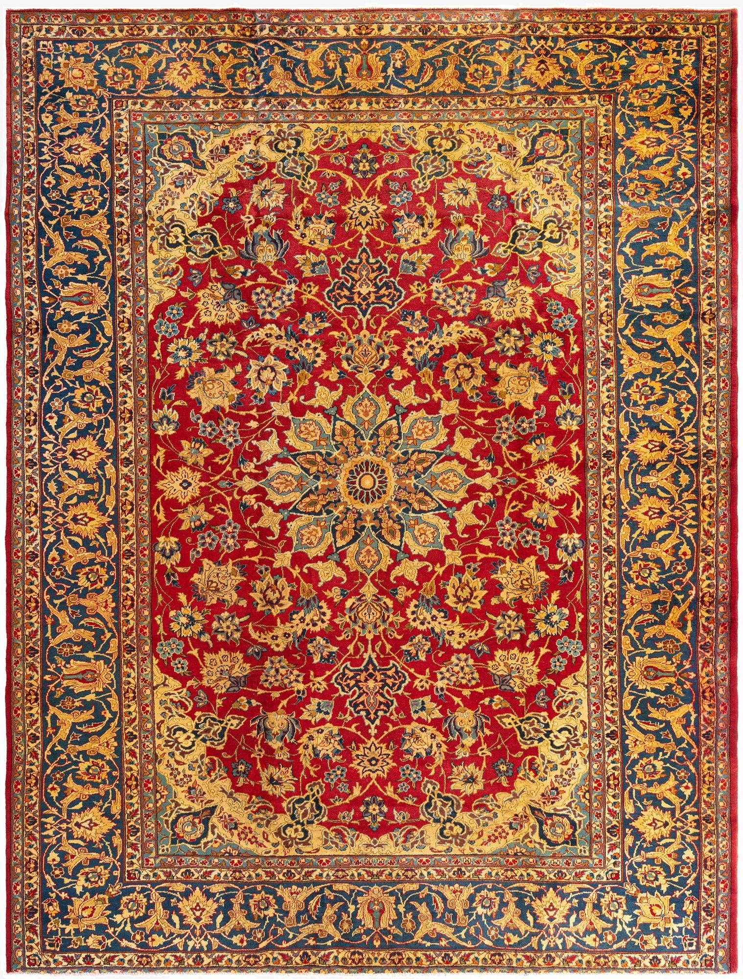 8' 11 x 12' Hossainabad Rug