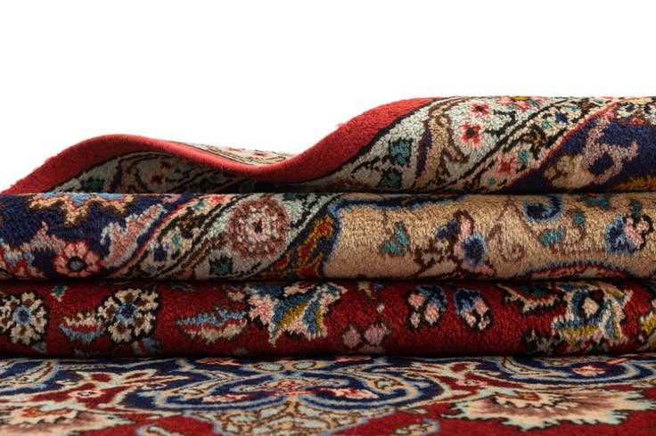 Detail image of 7' 5 x 11' Indo Tabriz Wool Rug