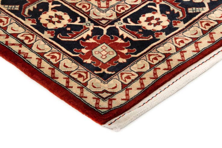 Detail image of 8' 4 x 9' 11 Hand Knotted Indo Tabriz Wool Rug