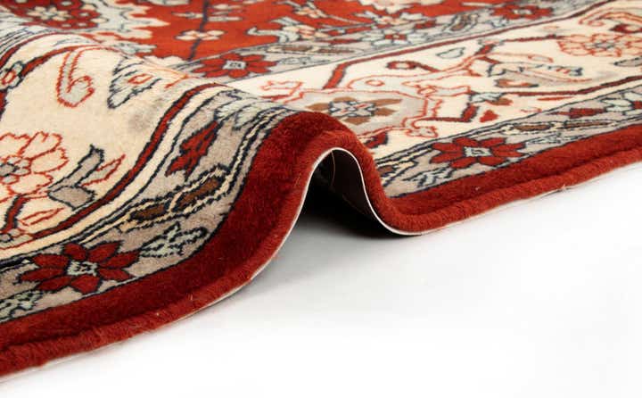 8' 4 x 9' 10 Hand Knotted Indo Tabriz Wool Rug