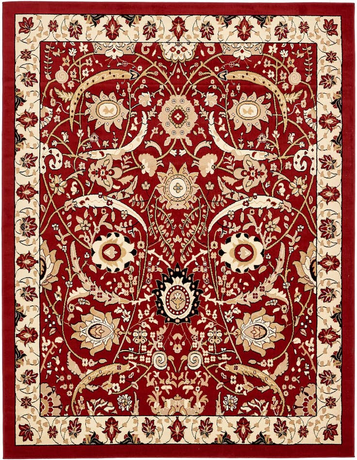 Detail image of 7' 10 x 10' Isfahan Design Rug