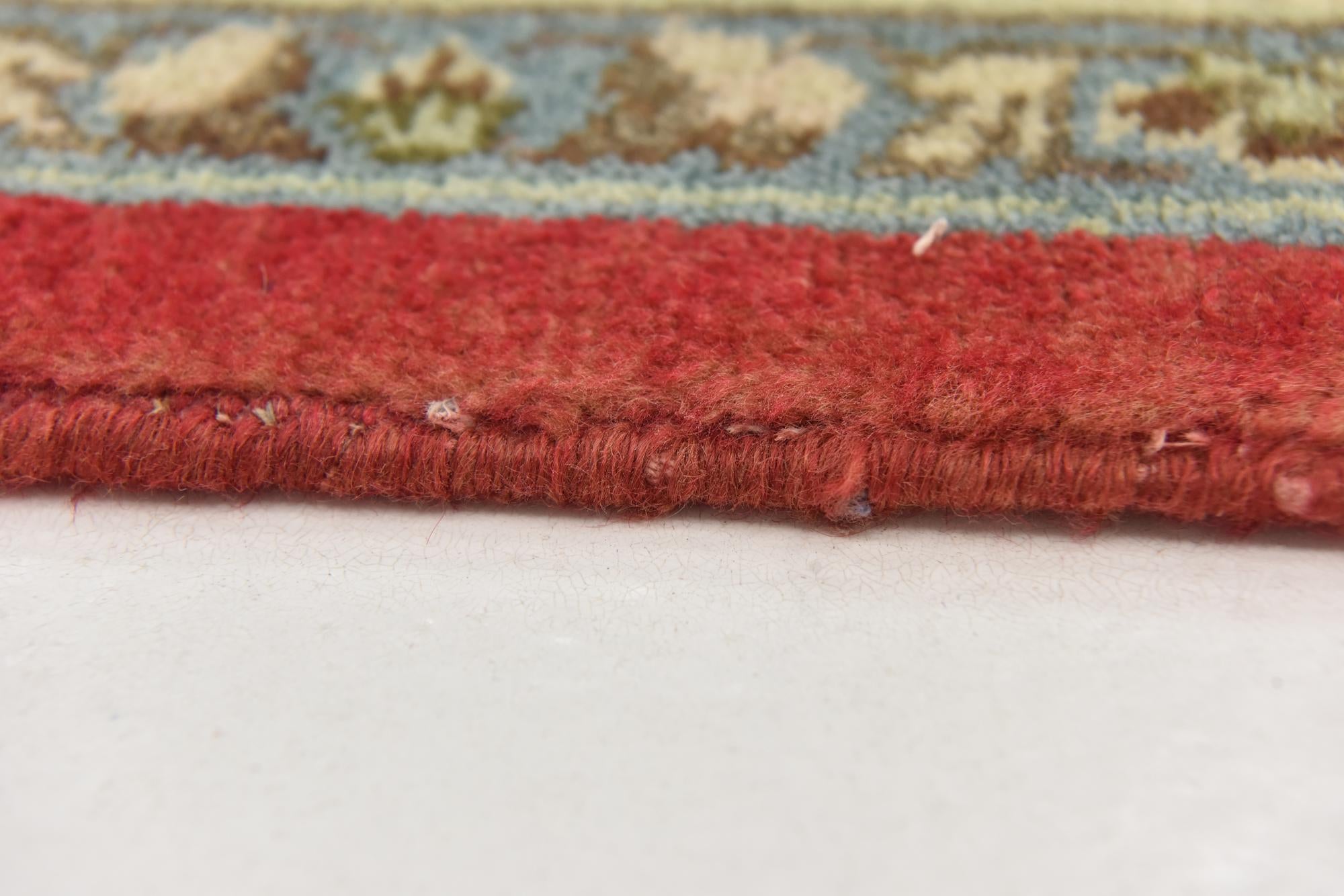 9' 9 x 13' 5 Hand Knotted Isfahan Persian Wool Rug