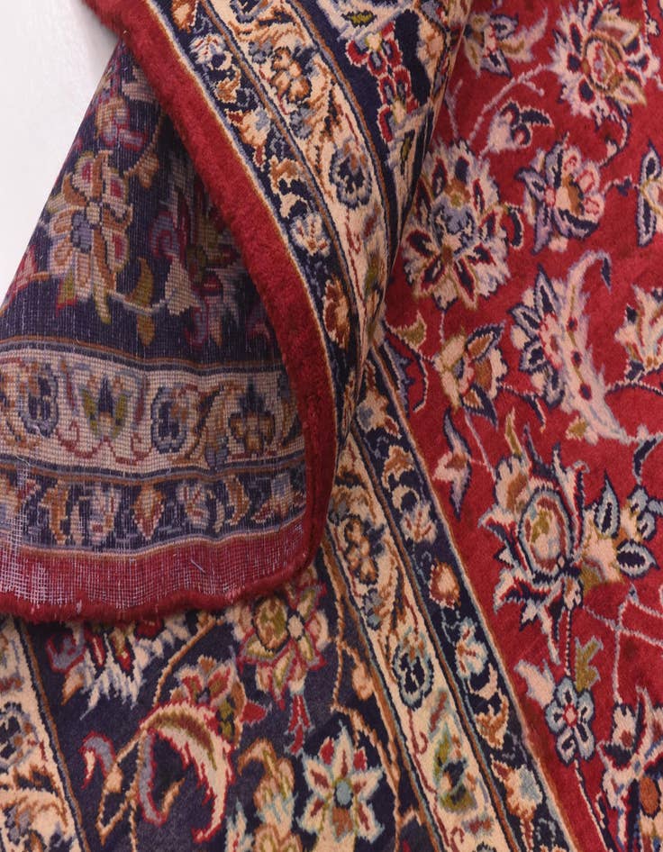 Detail image of 9' 9 x 14' 8  Hand Knotted Isfahan Persian Wool Rug