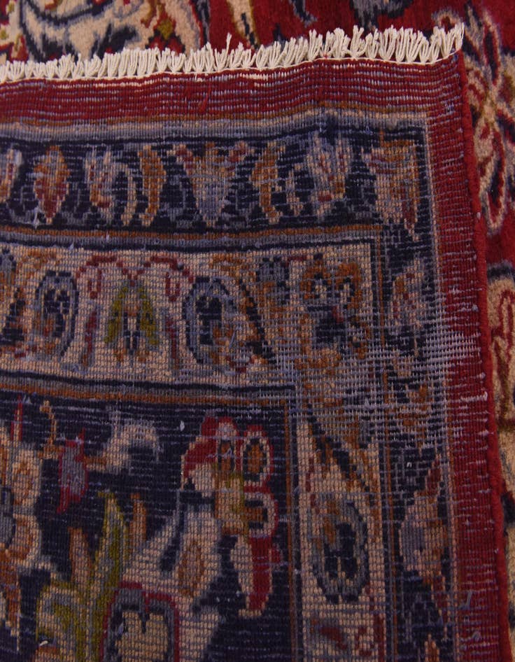 Detail image of 9' 9 x 14' 8  Hand Knotted Isfahan Persian Wool Rug