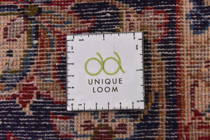 10' x 12' 7 Hand Knotted Isfahan Persian Wool Rug