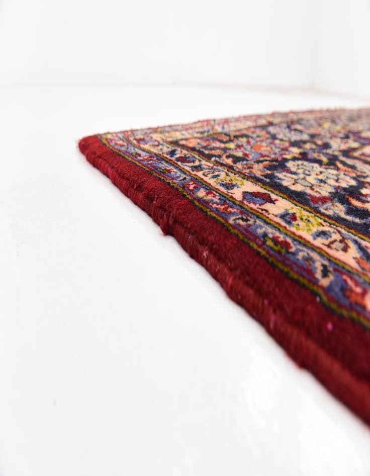 Detail image of 8' 8 x 11' 10  Hand Knotted Isfahan Persian Wool Rug