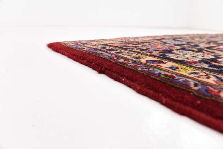 8' 8 x 11' 10 Hand Knotted Isfahan Persian Wool Rug