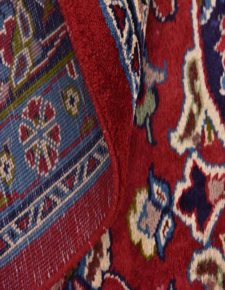 Detail image of 9' 8 x 12' 9  Hand Knotted Isfahan Persian Wool Rug