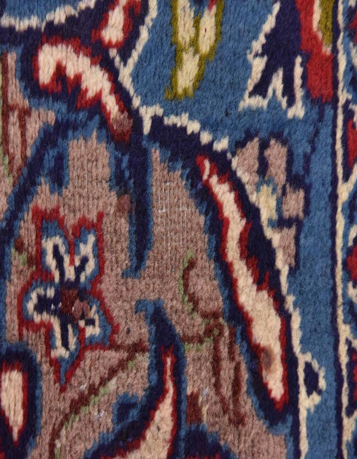 Detail image of 9' 8 x 12' 9  Hand Knotted Isfahan Persian Wool Rug