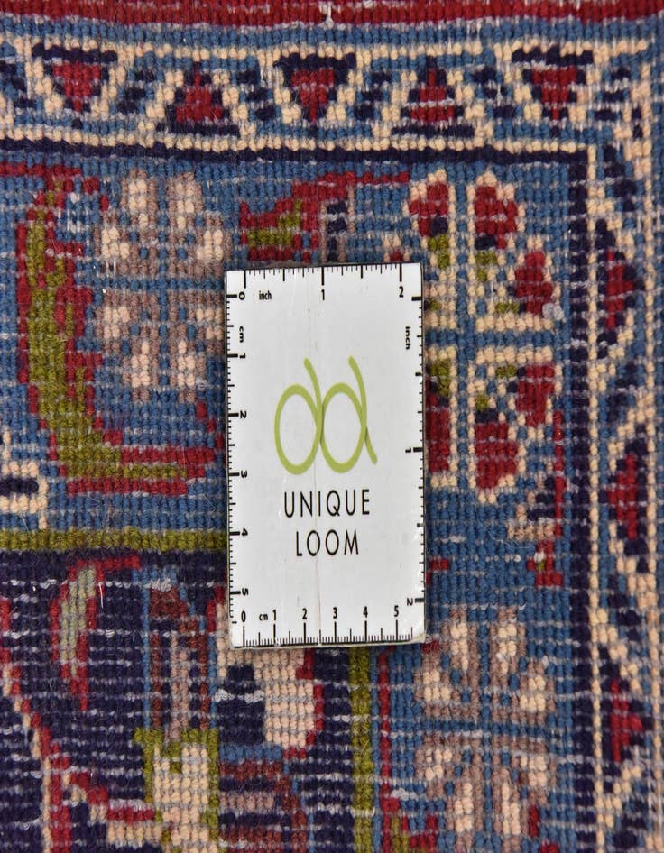 Detail image of 9' 8 x 12' 9  Hand Knotted Isfahan Persian Wool Rug