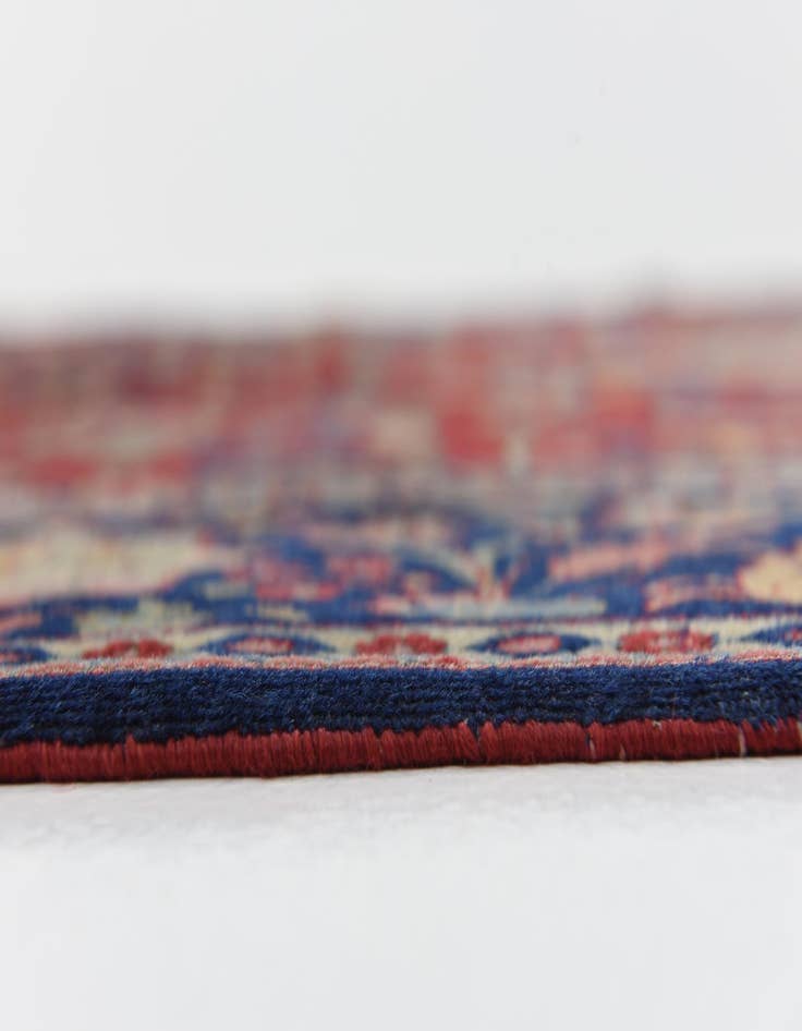 Detail image of 4' 6 x 6' 7 Hand Knotted Isfahan Persian Wool Rug