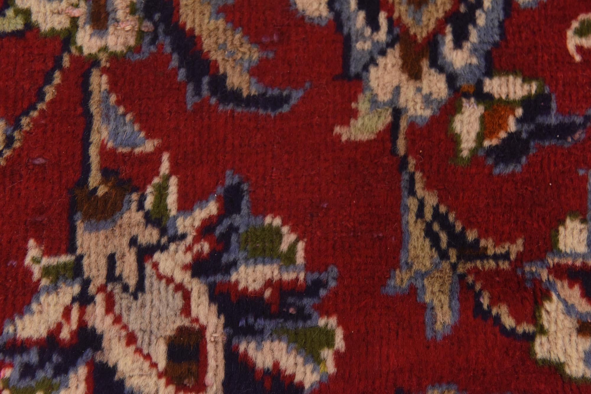 9' 9 x 13' 4 Hand Knotted Isfahan Persian Wool Rug