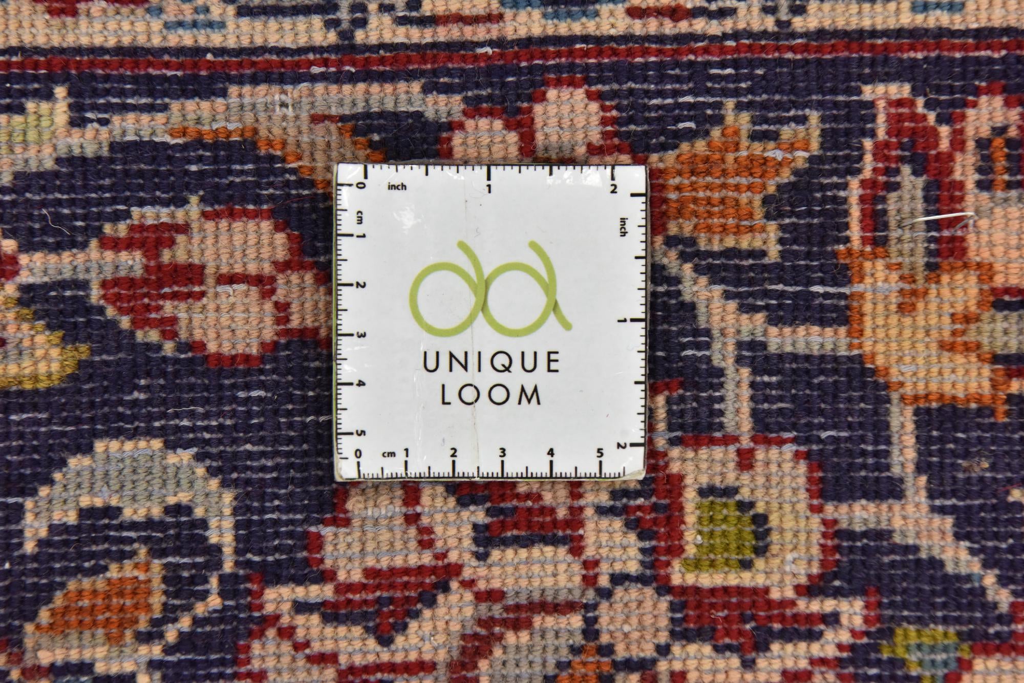 8' 10 x 12' 9 Hand Knotted Isfahan Persian Wool Rug