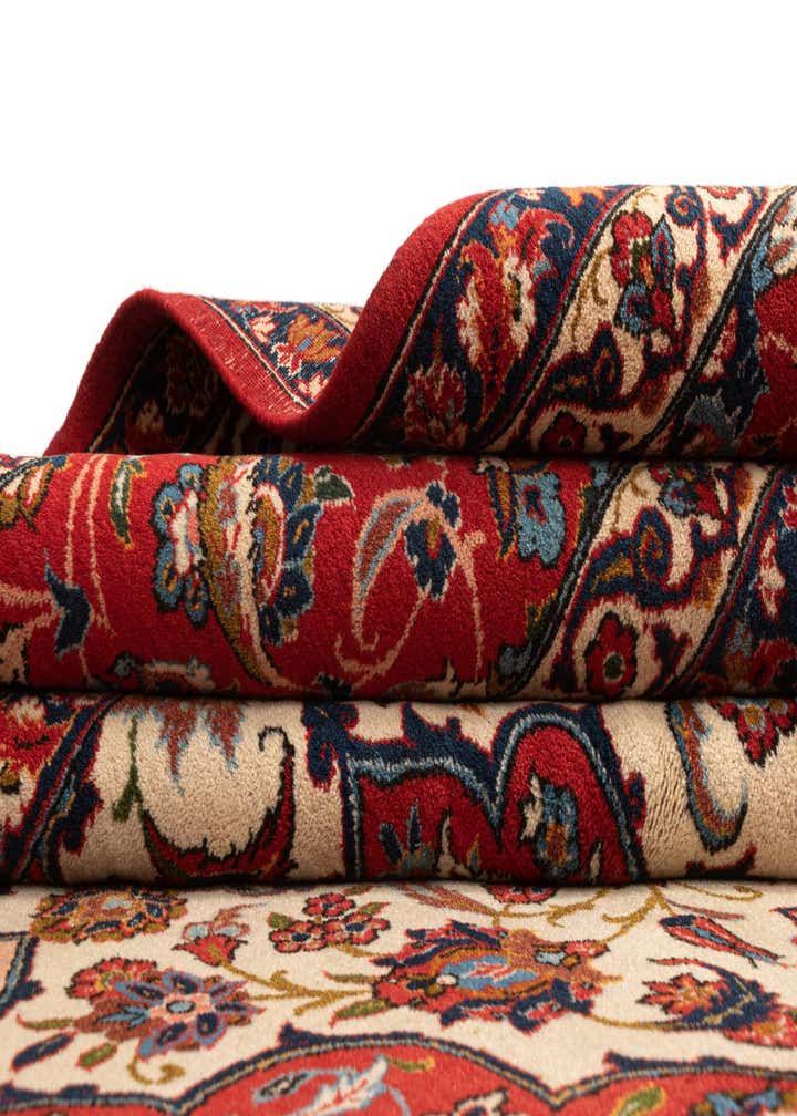 8' 9 x 12' 6 Isfahan Wool Rug