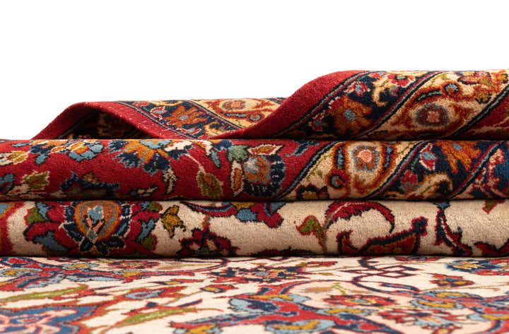 8' 7 x 12' 4 Isfahan Wool Rug