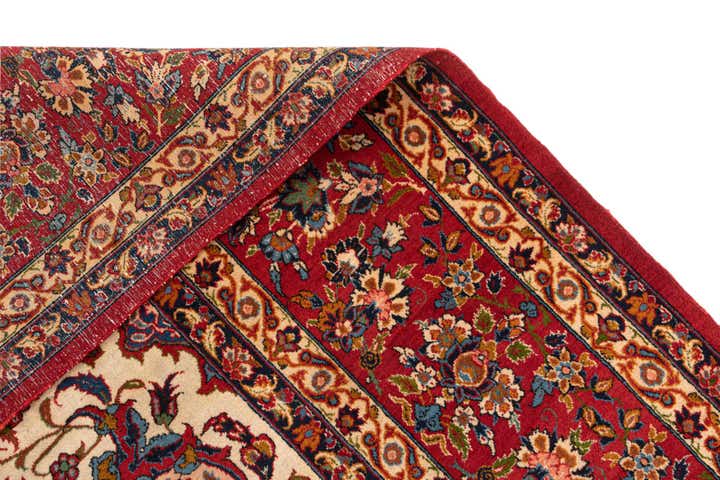 8' 7 x 12' 4 Isfahan Wool Rug