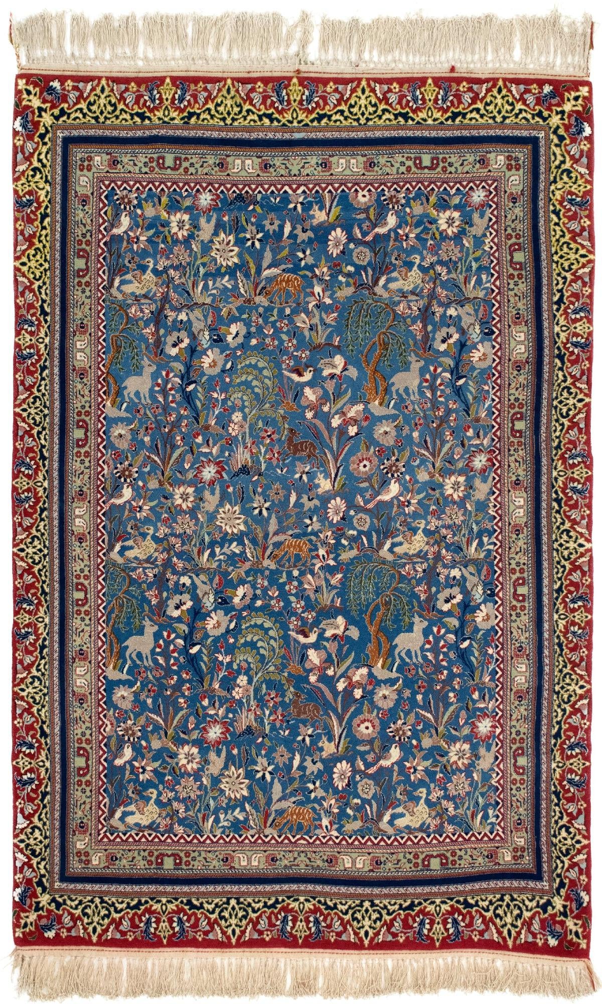 3' 5 x 5' 1 Isfahan Rug