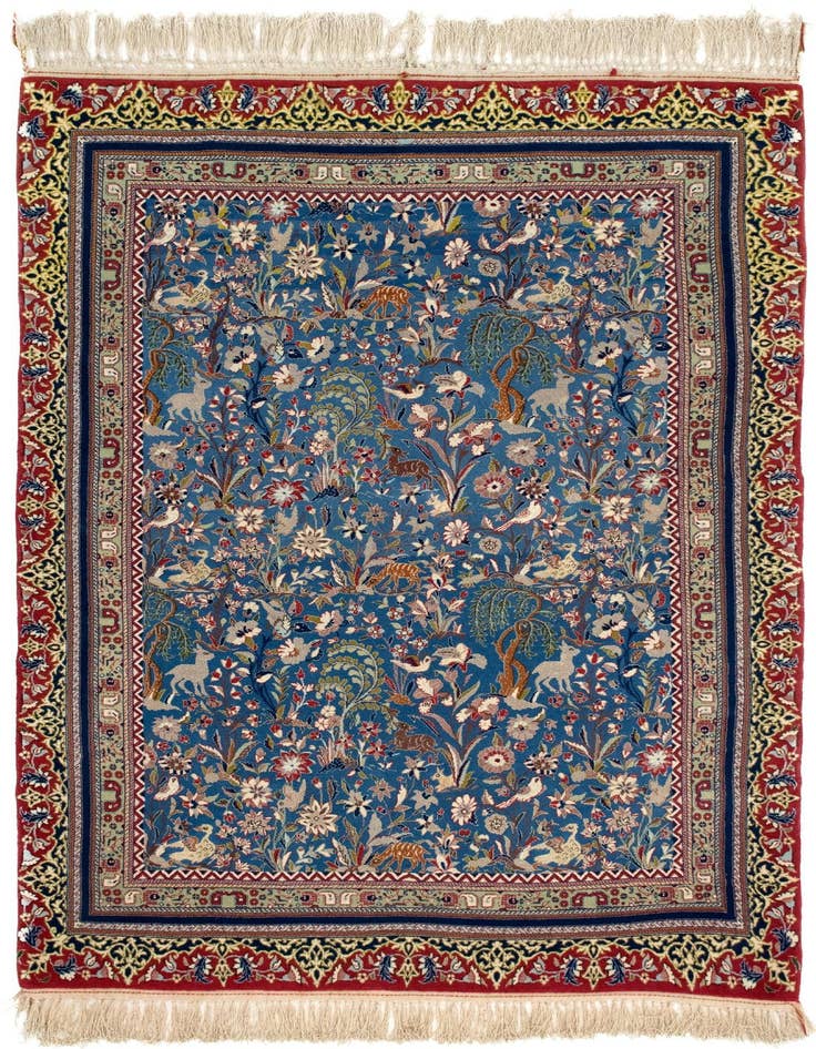 Detail image of 3' 5 x 5' 1 Isfahan Rug