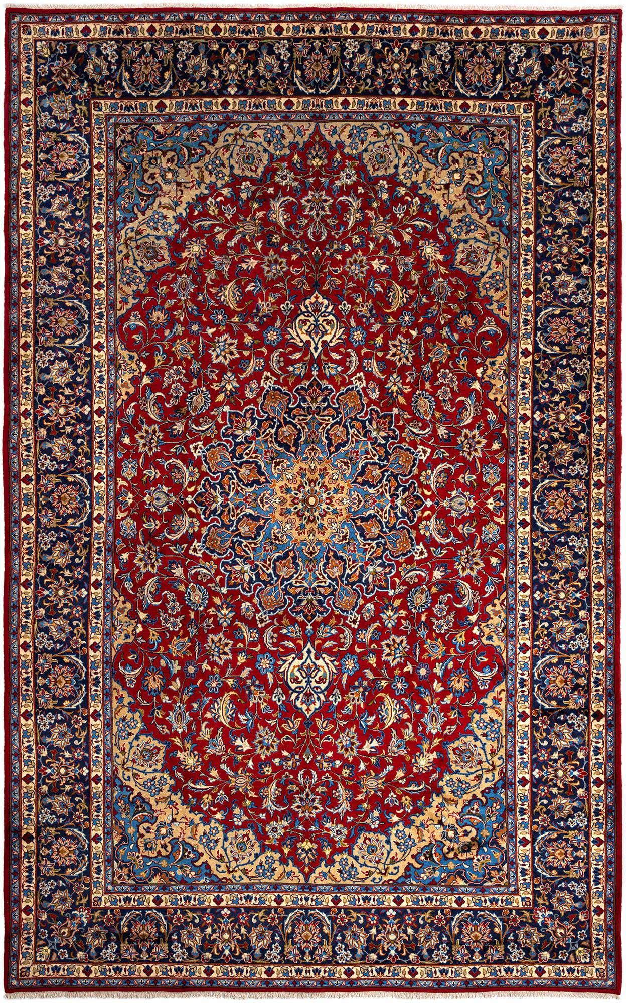 9' 9 x 15' 10 Isfahan Wool Rug