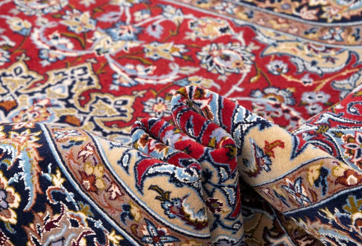 Detail image of 3' 7 x 5' 9 Isfahan Rug