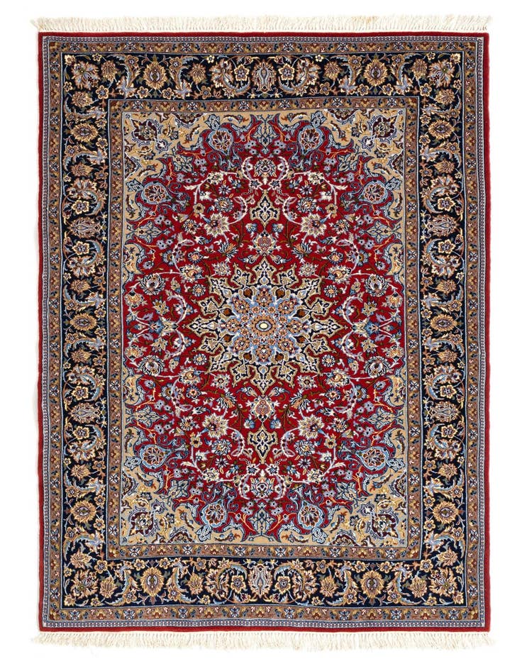 Detail image of 3' 7 x 5' 9 Isfahan Rug