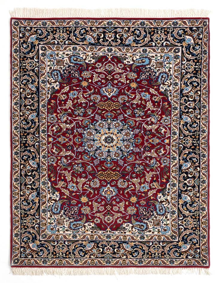 Detail image of 3' 8 x 5' 4 Isfahan Rug