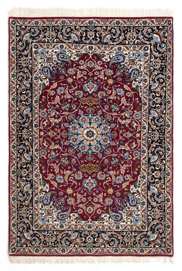Detail image of 3' 8 x 5' 4 Isfahan Rug