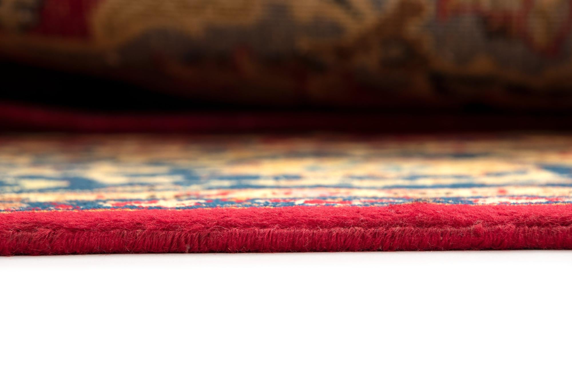 8' 10 x 12' 10 Hand Knotted Isfahan Persian Wool Rug