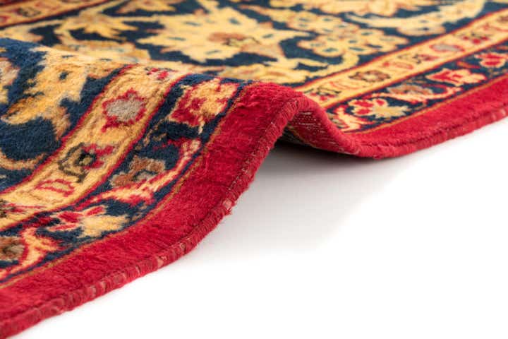 8' 10 x 12' 10 Hand Knotted Isfahan Persian Wool Rug